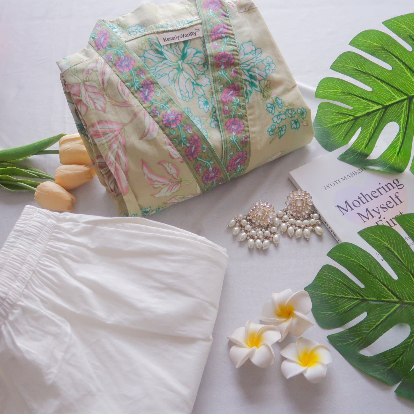 Minty Butta Suit Set - Raahat 7.0