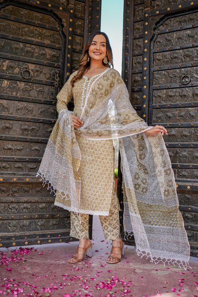 Prakriti Kamal Delight Suit Set - SALE