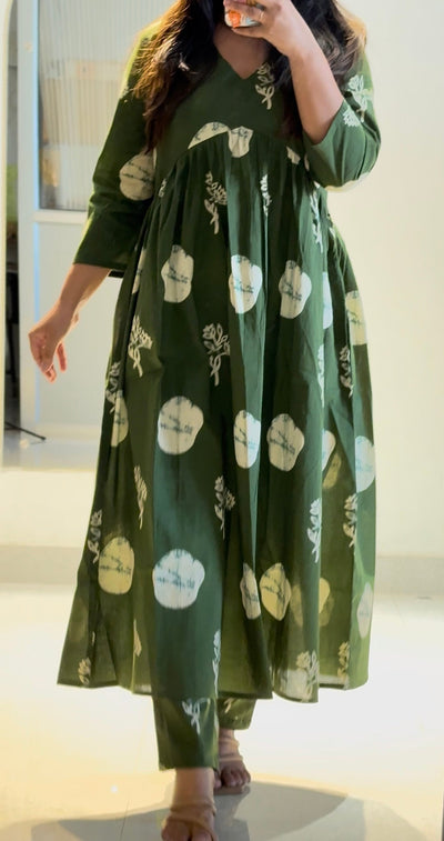 Green Gold Suit Set - Aaram 2.0