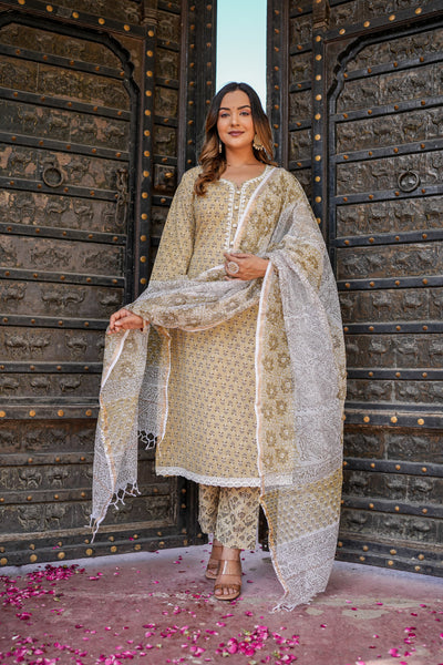 Prakriti Kamal Delight Suit Set - SALE